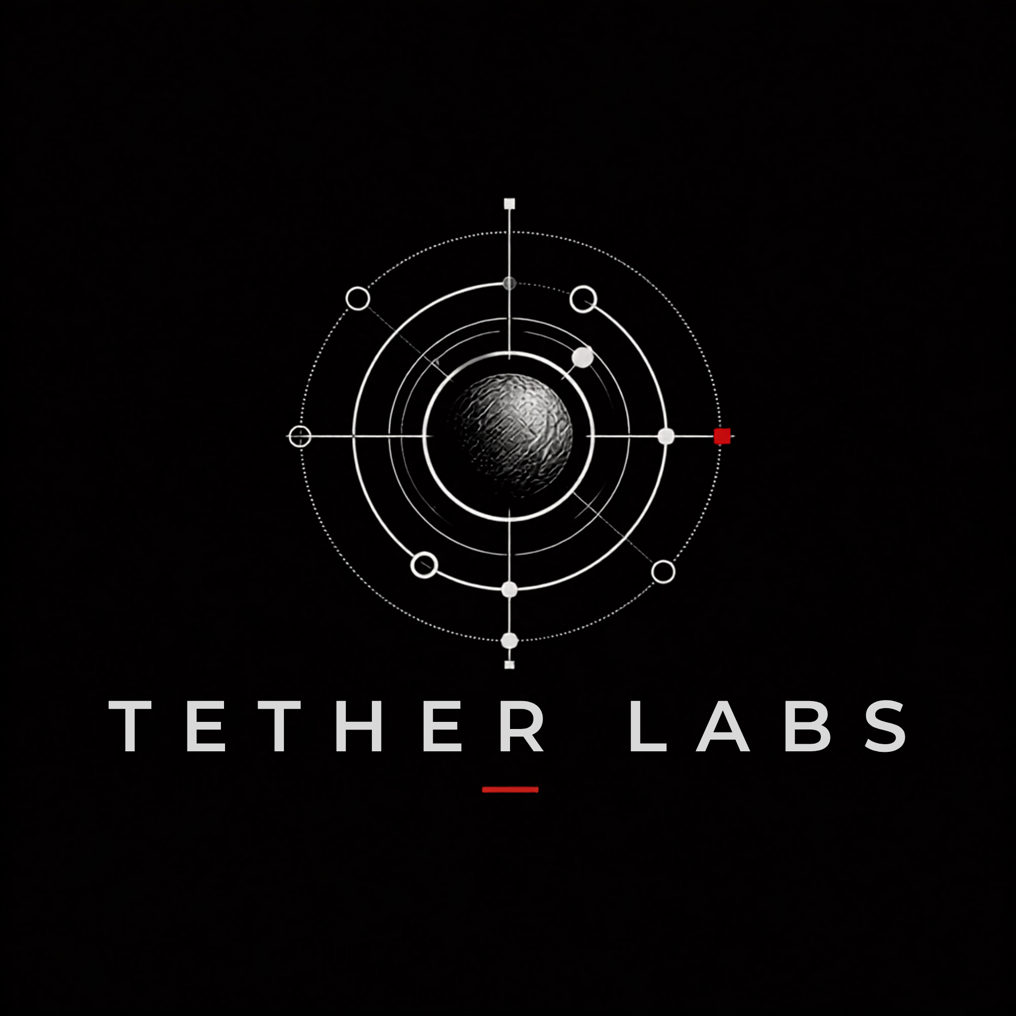 Tether Labs orbital logo